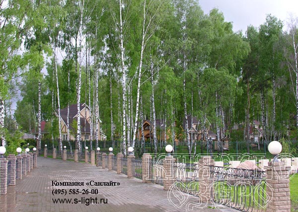 садовые фонари