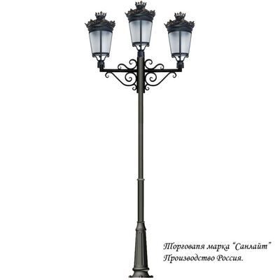парковый классический фонарь Лувр - 103