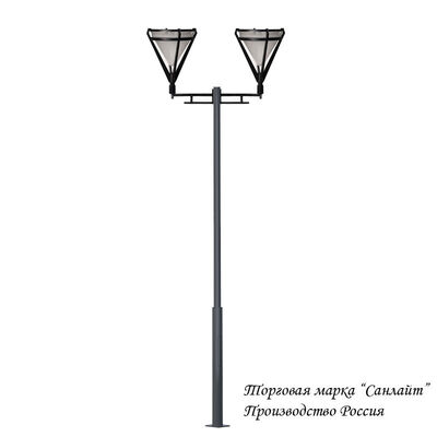 уличный светильник с матовым плафоном - 103